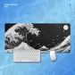 Eco-friendly Sea Waves Mouse Pad 4mm Thickness for Gaming Keyboard USB Anti-slip Rubber Base Desk Mat